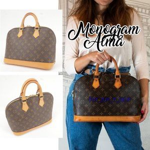 💎✨BEAUTIFUL✨💎 Louis Vuitton Monogram Alma Hand Bag